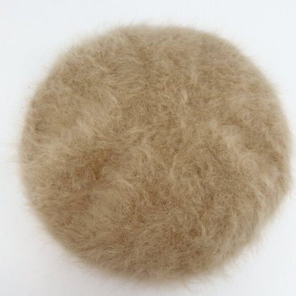 Authentic BURBERRY BLUE LABEL beret hat Angola/polyester [Used] - Picture 4 of 10